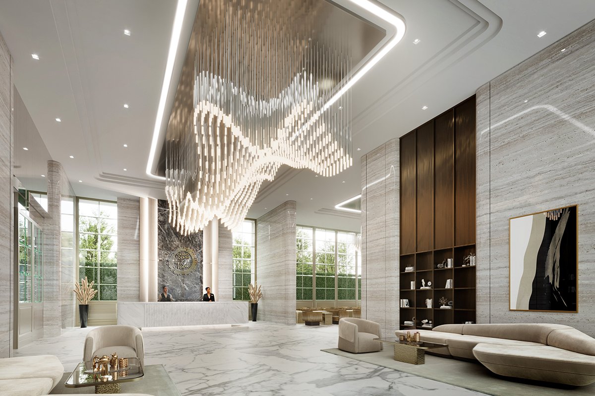 Hotel-Style Lobby