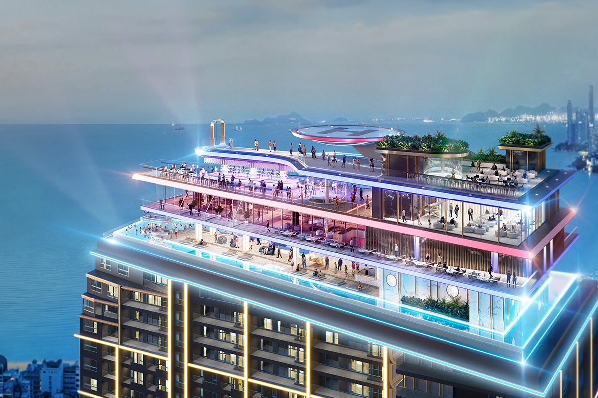 Rooftop Entertainment Complex