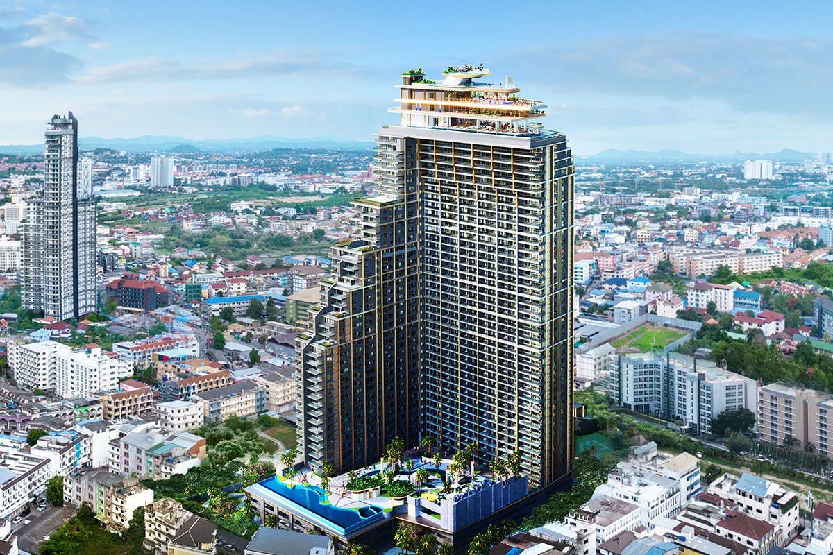 Grand Solaire Noble — aerial daytime view of the complex