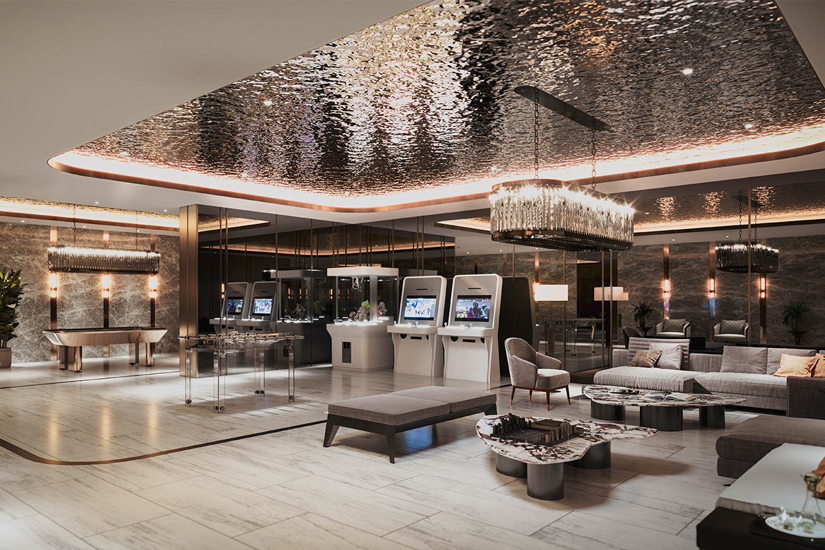 Grand Solaire Noble — rooftop entertainment lounge