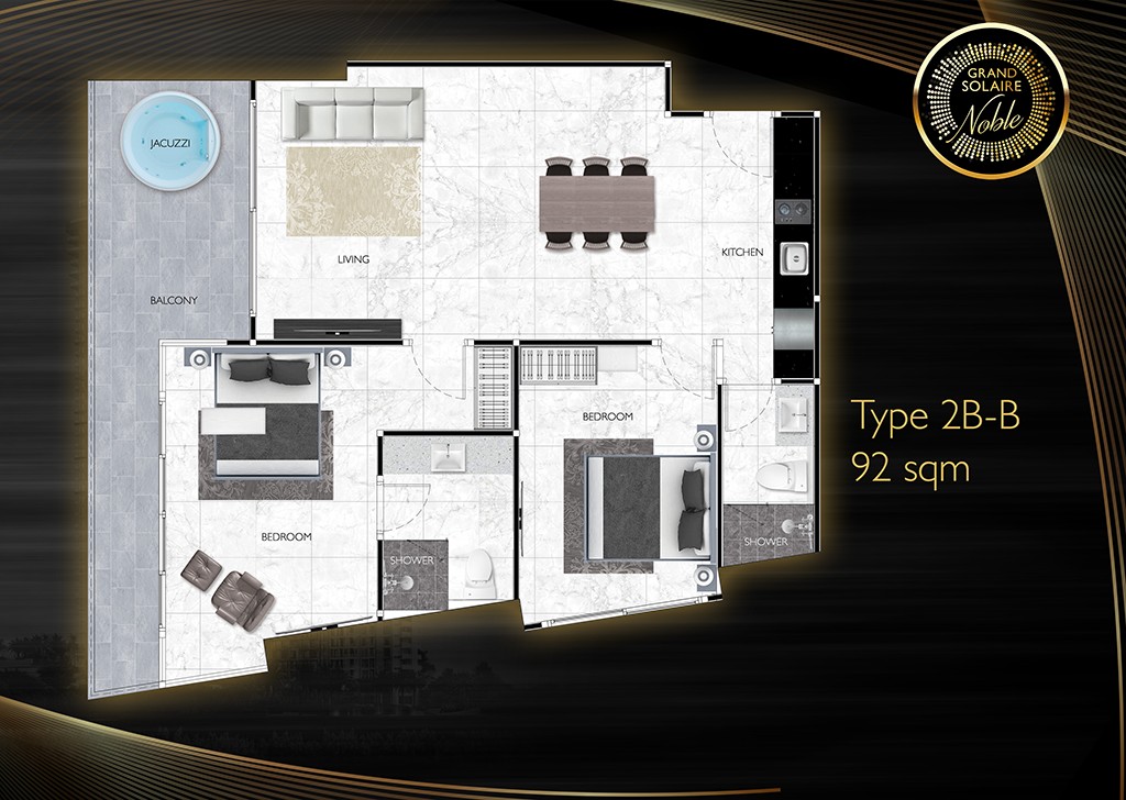 2-Bedroom B (Large)
